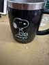 史努比（SNOOPY）保温杯不锈钢隔热喝水杯男女士办公室马克咖啡杯学生大容量冲饮杯 实拍图