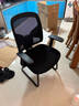 得力（deli）4900M 商务办公电脑椅 企业采购弓形椅人体工学椅政企椅子 黑 实拍图