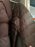 波司登（BOSIDENG）25款短款羽绒服女90绒V领轻便登山旅游羽绒内胆新年骐骥红本命年 深褐棕7B52-可露丽风 L 170/96B 体重约120-130斤 实拍图