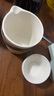 瓷牌茗茶具（cipaiming teaset）旅行茶具套装户外便携式陶瓷快客杯一壶四杯办公室功夫茶壶泡茶 月白《古茗》一壶三杯+便携包 实拍图