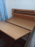 林氏家居床原木风床高箱储物床箱体床主卧室床双人床AU6A 实拍图