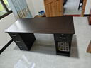 心有良家电脑桌台式办公桌家用写字学习桌成人办公桌A095 140四抽带键盘 实拍图