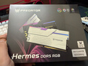 宏碁掠夺者（PREDATOR）48G(24G×2)套装 DDR5 6000频率 台式机内存条 Hermes冰刃系列 RGB灯条(C28) 石耀黑 AI电脑配件 实拍图