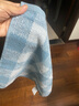 洁丽雅（Grace）A类抗菌防螨纯棉方巾3条装柔软舒适加厚吸水小毛巾擦汗巾 实拍图