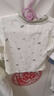 婧麒（JOYNCLEON）新生婴儿衣服纯棉秋款初生男女宝宝春秋睡衣分体打底内衣套装 蒲公英绿色 【高腰款】 80 cm 实拍图
