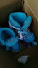 361°儿童轮滑鞋初学者男童女童溜冰鞋闪光轮旱冰鞋尺码可调节 蓝色S码 实拍图
