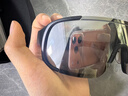 铭戴公路自行车骑行眼镜防风摩托车护目镜男女运动户外登山墨镜一体式 A款-炫酷水银 【赠运险】 【男女通用//防紫外线】 实拍图