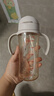 贝亲（Pigeon）自然成长翻盖直饮吸管 大童奶瓶330ml 经典款 18月+  AA278 实拍图