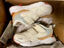 基诺浦儿童棉鞋冬季加绒加厚1-5岁男女童鞋秋冬款学步鞋GY1513 象牙白/棕色/绿色 24 150mm 适合脚长146-155mm 实拍图
