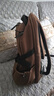 威戈15.6英寸笔记本电脑包运动双肩包背包书包大容量男女棕色 实拍图