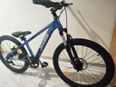 喜德盛儿童自行车小王子变速车7速青少年学生通勤运动骑行单车蓝银色 晒单实拍图