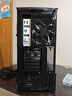 LIANLI联力L216黑色 中塔式台式电竞游戏机箱 标配3把风扇/支持EATX主板竖装显卡360水冷/一体式网孔面板 实拍图