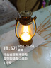 【露营灯】创意复古手提小夜灯网红迷你氛围小马灯桌面摆拍油灯 复古手提小夜灯【金色1个】 实拍图