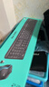 罗技（Logitech）MK275 键鼠套装 无线键鼠套装 办公键鼠套装 全尺寸 商务键鼠套装 带无线2.4G接收器 黑蓝色 实拍图