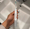 飞利浦（PHILIPS）电动牙刷刷头  钻石亮白型刷头W2 HX6063/67 3支装白色 适配钻石3系、5系、9系 实拍图