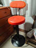 华恺之星吧台椅子高脚椅酒吧椅升降办公椅酒店前台简约椅子BY625高款橘 实拍图