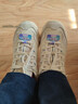 斯凯奇摩卡熊男女鞋秋冬季情侣莫兰迪运动鞋增高厚底老爹鞋896145 实拍图