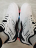 kawasaki川崎羽毛球鞋防滑耐磨男女同款运动训练鞋003 白蓝色  39  实拍图