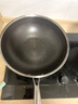 炊大皇 炒锅 304不锈钢炒菜锅煎锅 平底不粘炒锅32cm 可立可视盖不挑灶 实拍图