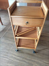 莱美汇置物架小推车带轮落地多层厨房浴室家用客厅多功能卧室房间收纳架 简易围栏二层35(非此图看图二） 实拍图