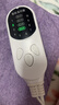 艾尔莎艾绒热敷毯艾灸毯电加热家用艾草毯子暖身电热毯保暖全身去除湿气 【艾灸毯+枕头】刺绣紫色-60*150CP-DJR 【艾草理疗丨全身热敷】9档控温 实拍图