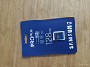 三星（SAMSUNG）128GB SD存储卡 高速PRO蓝卡 U3SD相机内存卡支持微单/单反相机4K视频 读速180MB/s写速130MB/s 实拍图