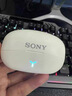 SONY AXSM无线蓝牙耳机重低音夹耳式骨传导降噪不入耳运动防水新款2025 白色 实拍图