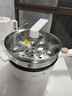 美的（Midea）电炒锅 电煮锅 电蒸锅 电火锅 家用多功能 一体电锅蒸煮炒菜 3.5L不沾一体电热锅 HGE2515 配蒸笼 实拍图