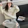 儿童春秋卫衣2025新款女童时髦洋气秋装衣服大童女孩秋季上衣童装 NN-A997【绿色】春秋款 160cm 实拍图