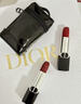 迪奥DIOR烈艳蓝金口红双支礼盒丝绒(999+720)唇膏套装 生日礼物送女友 实拍图