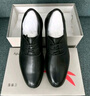 红蜻蜓皮鞋25秋冬真皮德比鞋男士商务正装皮鞋结婚新郎鞋WTA45062黑色42 实拍图