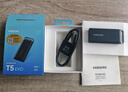 三星（SAMSUNG）2TB Type-c USB 3.2 移动固态硬盘（PSSD）T5 EVO 星耀黑 手机直连笔记本外接 大容量 实拍图