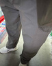 SIMWOOD/简木男装【LS07宽松直筒】145g吸湿速干轻户外软壳裤SM130060B 黑色 【LS07宽松直筒长裤】 30 (建议126-135斤) 实拍图