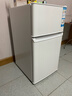 海尔（Haier）88升小冰箱冰箱双开门小户型迷你家用租房宿舍办公室节能省电BCD-88GHTMZ0WV家电国家补贴15% 实拍图