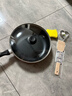 苏泊尔（SUPOR）平底锅不粘煎锅炒菜锅牛排锅烙饼小锅家用锅身加深 带锅盖【电磁炉燃气通用】 28cm 实拍图