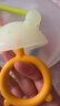 babycare婴幼儿手摇铃玩具0-1岁新生儿趣味安抚牙胶玩具牙胶摇铃艾格白 实拍图