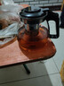 【京东物流】茶壶套装整套茶具大容量玻璃茶杯带滤网耐高温泡茶具 1000ML一壶+四杯套装【无茶盘】 实拍图