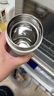 无印良品（MUJI）不锈钢 可装碳酸饮料 保冷水杯 保温杯子大容量 白色 700ml 实拍图