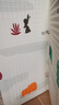 贝博氏babybox爬行垫婴儿XPE可折叠爬爬垫宝宝双面加厚地垫家用 200*150*1cmXPE折叠-鳄鱼+动物 实拍图