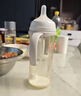贝亲（Pigeon）自然离乳 PPSU重力球吸管双把手奶瓶 330mL 12月+ AA253 实拍图