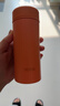 膳魔师（THERMOS）美甲杯250ml不锈钢保温杯小巧口袋杯百搭杯TCOG-250 PKN南瓜橘 实拍图