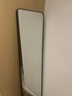 初学者 穿衣镜 全身落地镜试衣镜家用防爆壁挂衣帽间铝合金网红大镜子 经典黑150*40【壁挂+落地】 实拍图