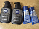 妮维雅（NIVEA）男士洗面奶保湿收缩毛孔深黑DEEP控油细致毛孔洁面双支套装 实拍图