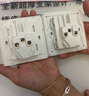 西门子（SIEMENS） 开关插座面板 防水盒防溅盒通用86型 IP24防水等级 白色防水盒 实拍图