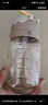 英氏（YEEHOO）儿童水杯PPSU吸管杯幼儿园1岁+背带水杯大容量夏天牛奶杯500ml 实拍图