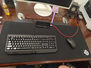 赛睿（SteelSeries）QcK Heavy XXL游戏鼠标垫大号 电竞鼠标垫 游戏鼠标垫fps顺滑垫 CSGO无畏契约 加厚版 900*400*4mm 实拍图
