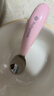 babycare婴儿勺子儿童餐具叉勺宝宝吃饭勺子不锈钢刮泥勺果泥勺 欧泊粉 实拍图