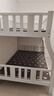 皓娜实木儿童上下床上下铺两层高低子母床小户型加厚多功能双人子母床 上下床 单梯款+床垫 上铺宽1.15米下铺宽1.35米 实拍图