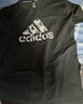 阿迪达斯 （adidas）男子透气舒适圆领休闲运动短袖T恤 S码 实拍图