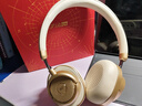 iKF Rona【音乐礼盒】复古头戴式耳机无线蓝牙金标音质自适应降噪生日情人节礼物女送男女友 白金色 实拍图